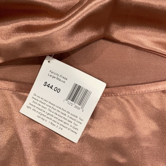 Brand new mauve bodycon dress - Picture 4 of 4